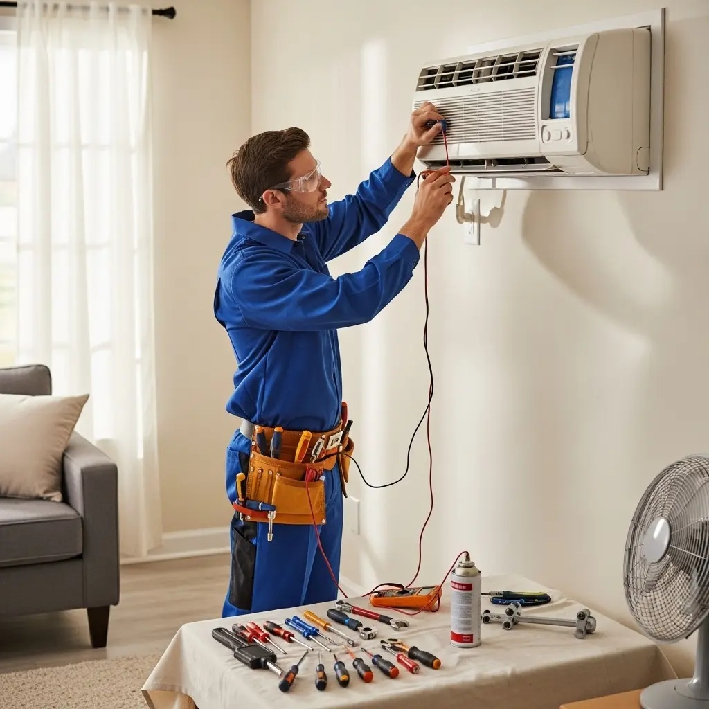 Şereflikoçhisar Hisense Hisense klima gaz dolumu ve bakım – Enerji verimliliği artırıldı. - Teknik servis örneği